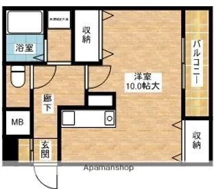 新大阪セレニテ【7階】の間取り