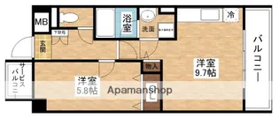 サンロード新和Ⅱ【1階】の間取り