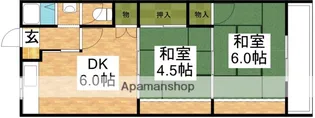 中善マンション【2階】の間取り