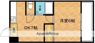 西淡路土井マンション【11階】の間取り