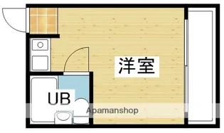 1Rの間取り画像