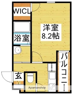 フジパレス下新庄Ⅶ番館【2階】の間取り