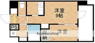 アドバンス新大阪ウエストゲートⅡ【3階】の間取り