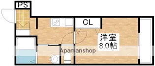 フジパレス東三国WEST【2階】の間取り