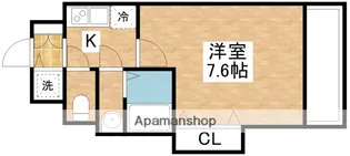 LUXE新大阪Ⅳ【2階】の間取り