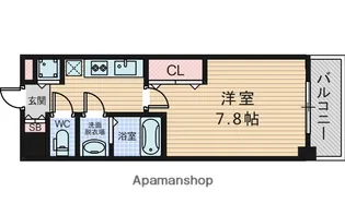 LUXE東三国Ⅳ【2階】の間取り