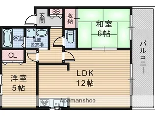 ATTRA【3階】の間取り