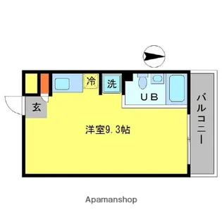 是空JYUSO【3階】の間取り