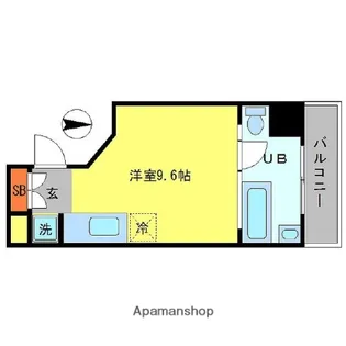 是空JYUSO【3階】の間取り