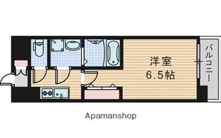レジュールアッシュ淡路駅前【4階】の間取り