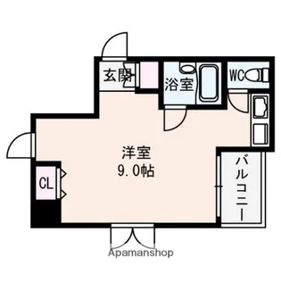 アールズコート【3階】の間取り