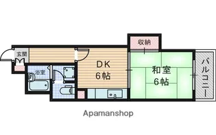 シャンティマサノ【2階】の間取り