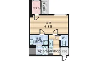 大阪府大阪市淀川区木川西4丁目【マンション】の間取り