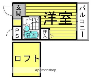 エンシンビル【4階】の間取り