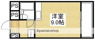 シティハイム新大阪【6階】の間取り