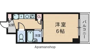 リーガル新大阪【8階】の間取り