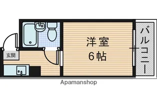 淡路エンビィハイツ【3階】の間取り