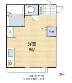 八女ハイツ【2階】の間取り