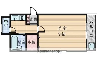 セントラル淀川【2階】の間取り