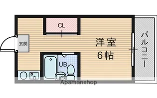 ローズハイツ【3階】の間取り