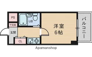 大阪府大阪市東淀川区下新庄5丁目【マンション】の間取り