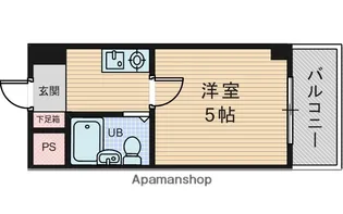 シティハイツピコ【8階】の間取り