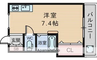 大栄マンション【3階】の間取り