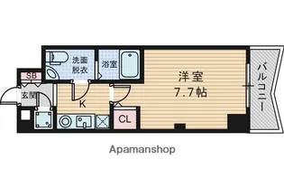 セレニテ新大阪弐番館【4階】の間取り