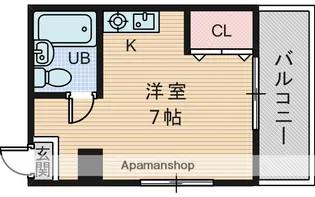 ムーンライト大桐【3階】の間取り