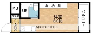 シャトー相川【4階】の間取り