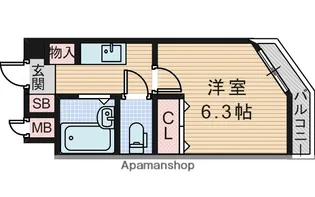 ピュアフォレスト【1階】の間取り