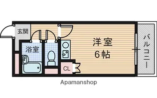 グランドコート新大阪【7階】の間取り