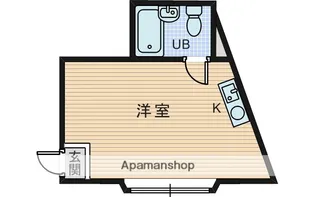 井上ビル【4階】の間取り