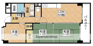 ライオンズマンション新大阪第6【11階】の間取り