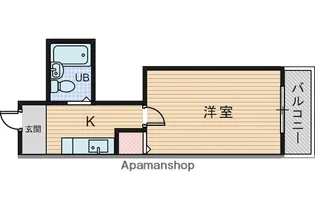 センチュリー新大阪【10階】の間取り