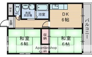 メゾンマカカーラ【3階】の間取り