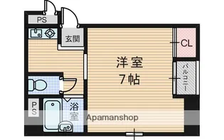 プランドールSAKAE【5階】の間取り