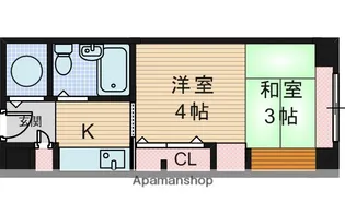 2Kの間取り画像