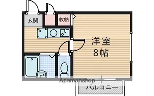 大阪府吹田市垂水町1丁目【マンション】の間取り