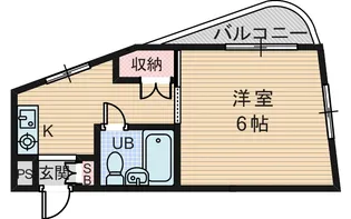浜本ビル【4階】の間取り