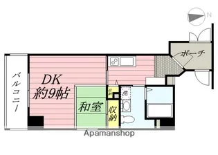 ロハス江坂【2階】の間取り