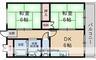 シルクハイム【2階】の間取り