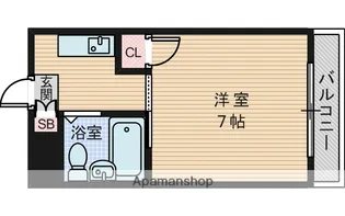 フレックス新大阪【1階】の間取り