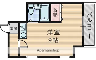 ミュゼ西淡路【3階】の間取り