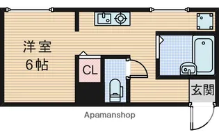 ヤマモトビル【2階】の間取り