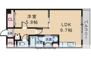 サンロード新和Ⅱ【1階】の間取り