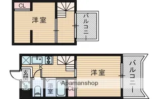 FIVE TWO【9階】の間取り