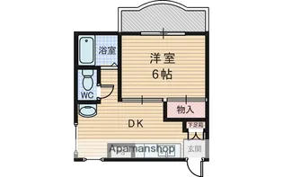 新瑞光ハイツ【6階】の間取り