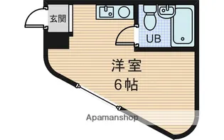 カムネス経大前【3階】の間取り
