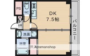 第7浦濱ビレッジ【3階】の間取り